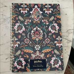 Vera Bradley Harry Potter Home to Hogwarts- Floral Mini Spiral Notebook